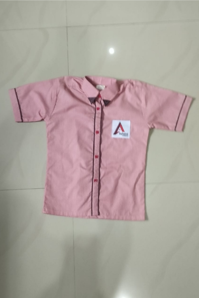 Pink School Shirt Top